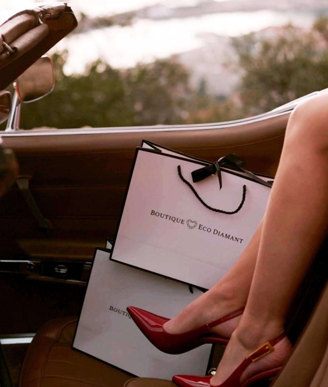 Luxury woman in Nice