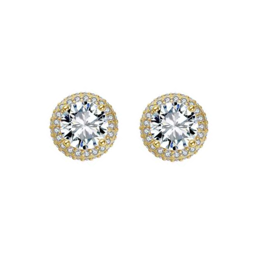 Half carat studs
