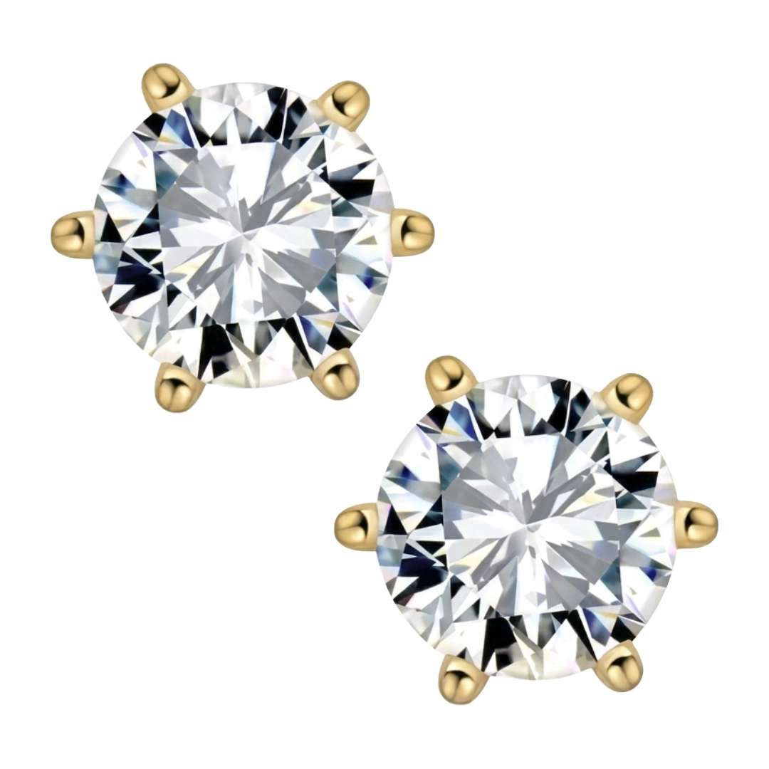 Luxury earrings 4 carats